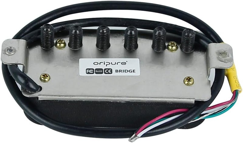 OriPure Alnico 5 Guitar Humbucker Pickups Bridge Pickup Hot Dual Rail & Screw Poles - Image 4
